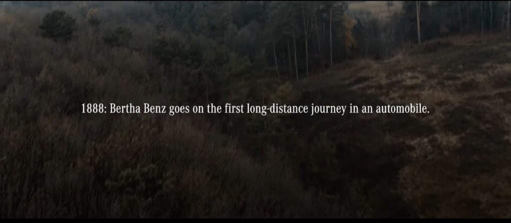 讲故事的例子：Bertha Benz - 改变一切的旅程